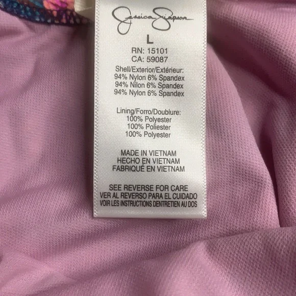 Jessica Simpson Dark blue multi Gardenia Paradise One-Piece Swimsuit - Picture 9 of 9